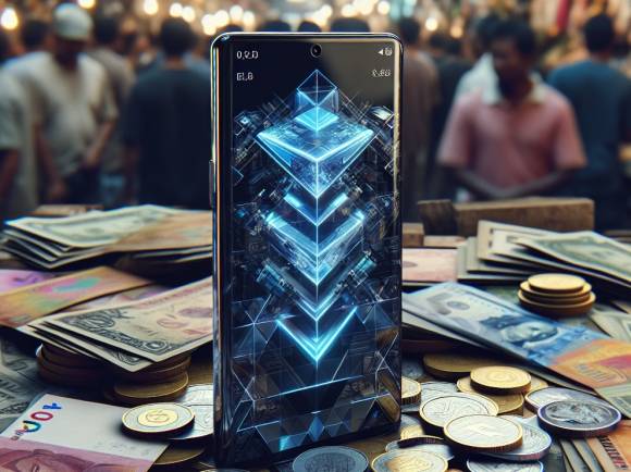 Geld Smartphone 