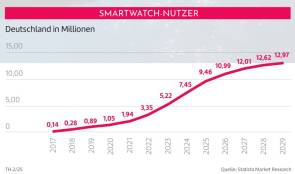 Smartwatch-Nutzer Diagramm