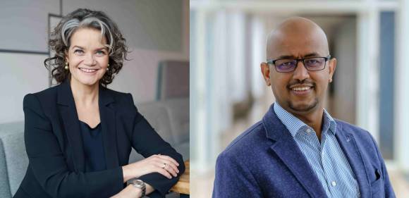 Claudia Nemat und Abdu Mudesir 