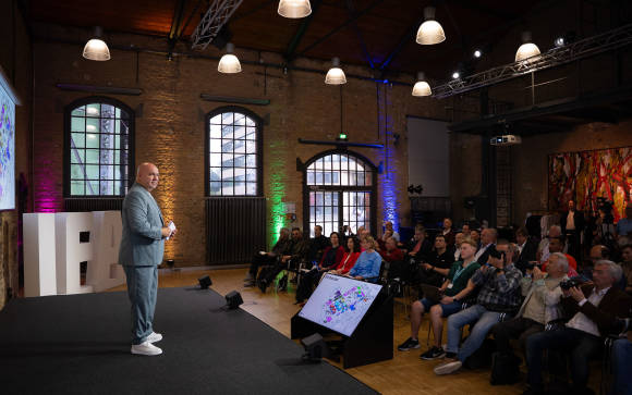 IFA-Chef Leif Lindner bei den Media Days in Berlin