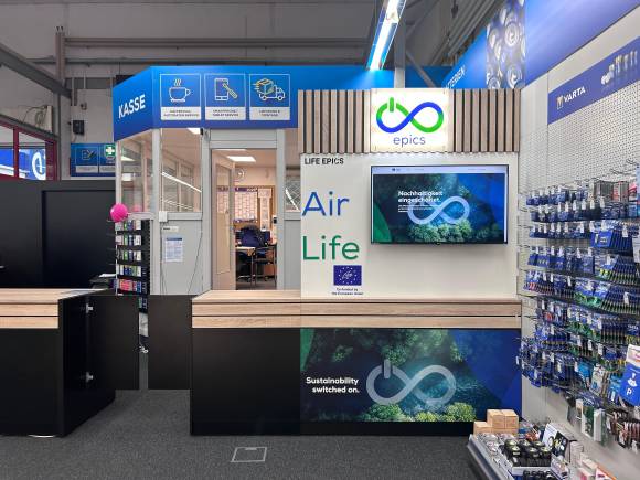 Die neue Repair Corner bei EURONICS XXL Lauterbach 
