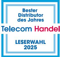 Bester Distributor des Jahres – telecom-handel.de/leserwahl