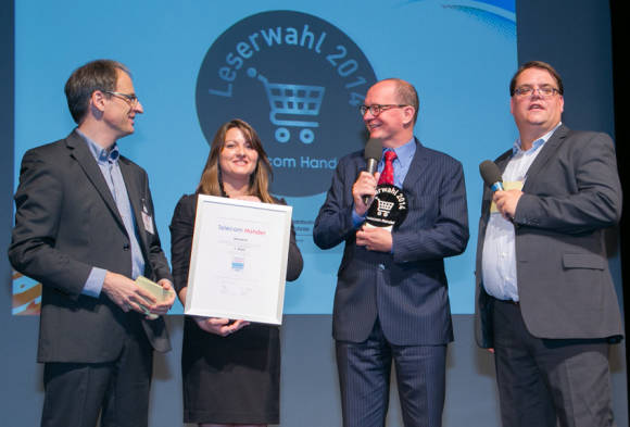 Telecom Handel Gala: Der Sieger in der Gesamtwertung zum Distributor des Jahres heißt Herweck 