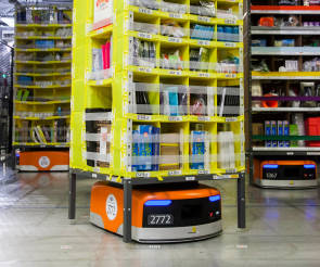 Amazon setzt auf Roboter-Helfer 