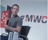 Mark Zuckerberg auf dem Mobile World Congress