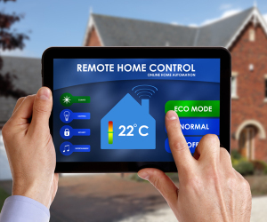 Smart Home auf dem Tablet