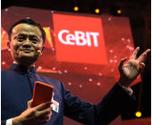 Jack Ma auf der CeBIiT