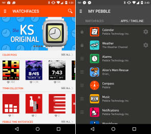 Pebble Time App