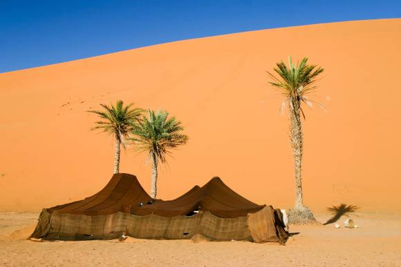 Zelte in der Wüste 