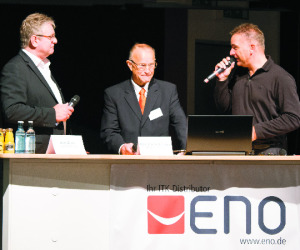 Ron Bulla und Bernd Horstmann eröffnen die Hausmesse