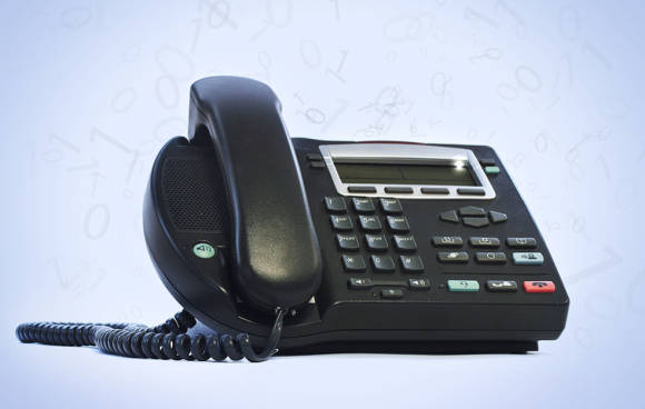 Modernes IP-Telefon 