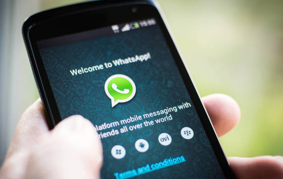 WhatsApp auf dem Smartphone 