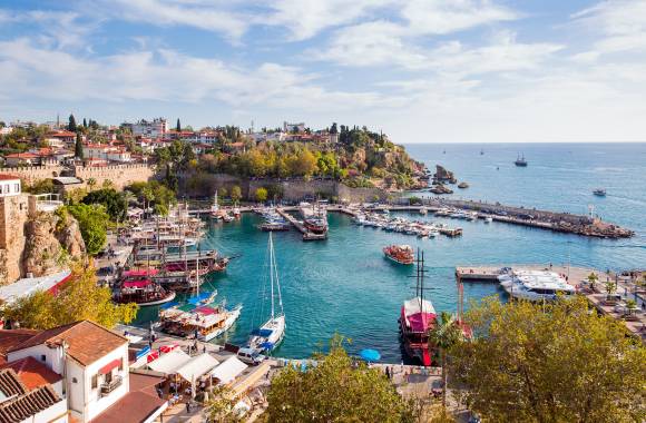 Die Altstadt in Antalya 