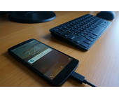 Android-Smartphone am Desktop