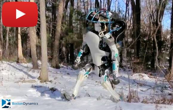Atlas-Roboter der Google-Tochter Boston Dynamics 