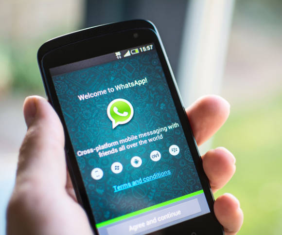 WhatsApp auf Smartphone 