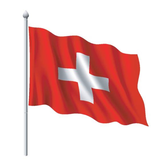 Schweiz Flagge 
