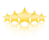 Fünf goldene Sterne