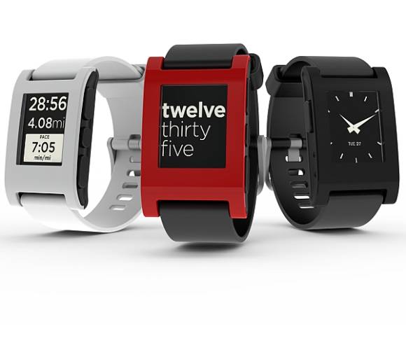 3 Pebble Smartwatches 