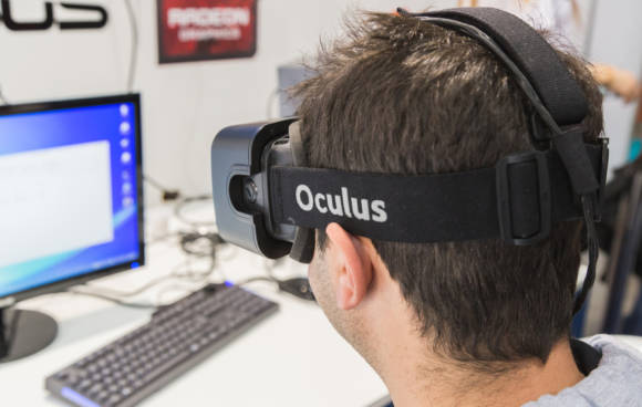 Oculus-Rift VR-Brille 