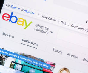 Website von eBay 