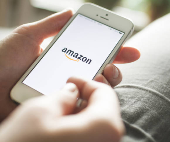 Amazon auf dem Smartphone 