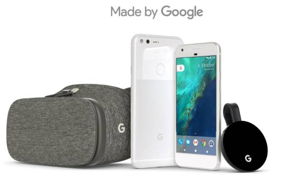 MadebyGoogle - Smartphones. VR, Chromecast 