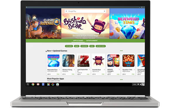 Chrome OS mit Playstore 