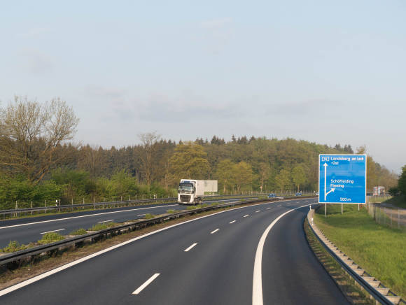 Autobahn in Deutschland 