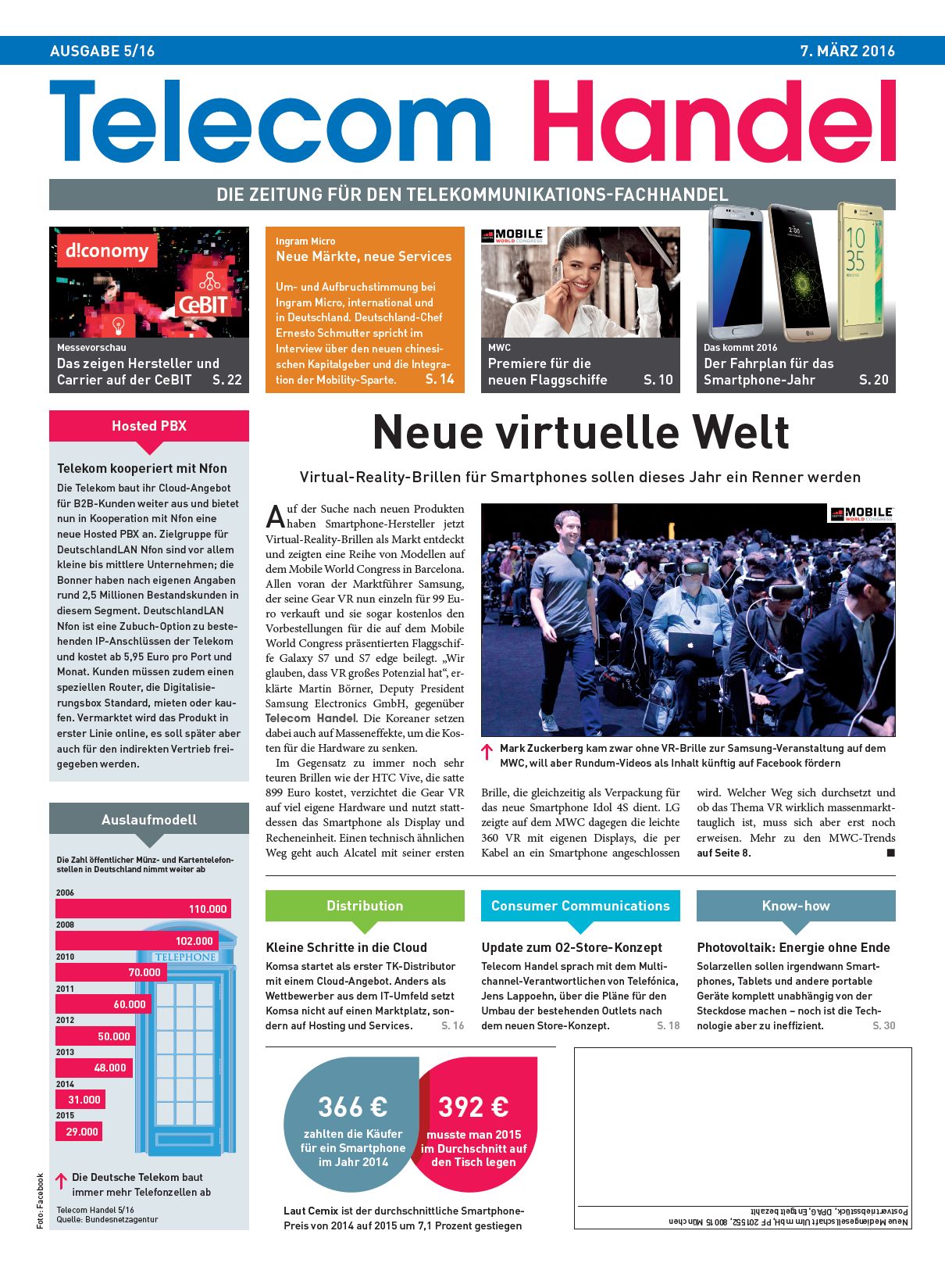 Telecom Handel Ausgabe 05/2016