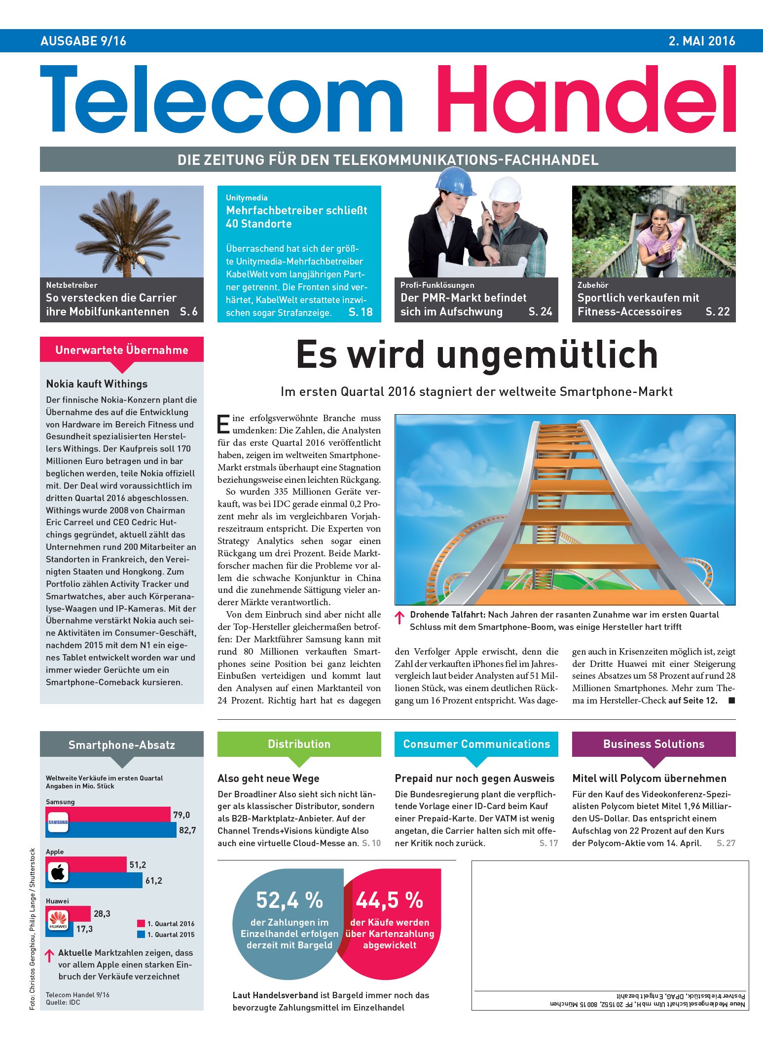 Telecom Handel Ausgabe 09/2016