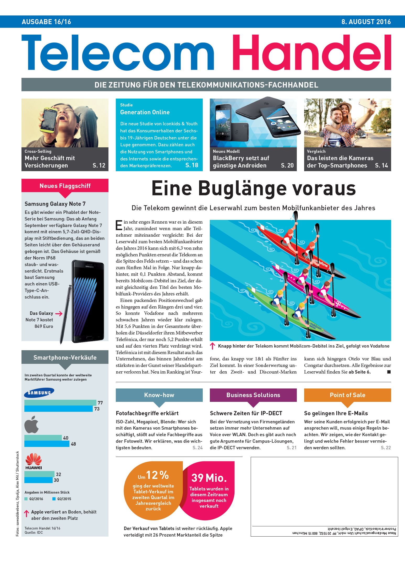 Telecom Handel Ausgabe 16/2016