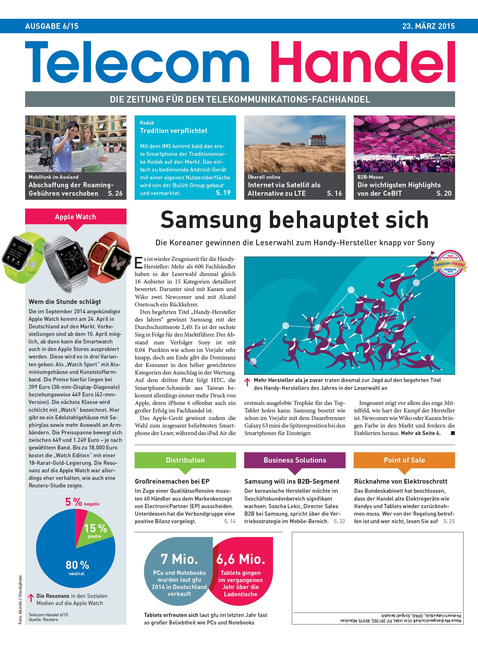 Telecom Handel Ausgabe 06/2015