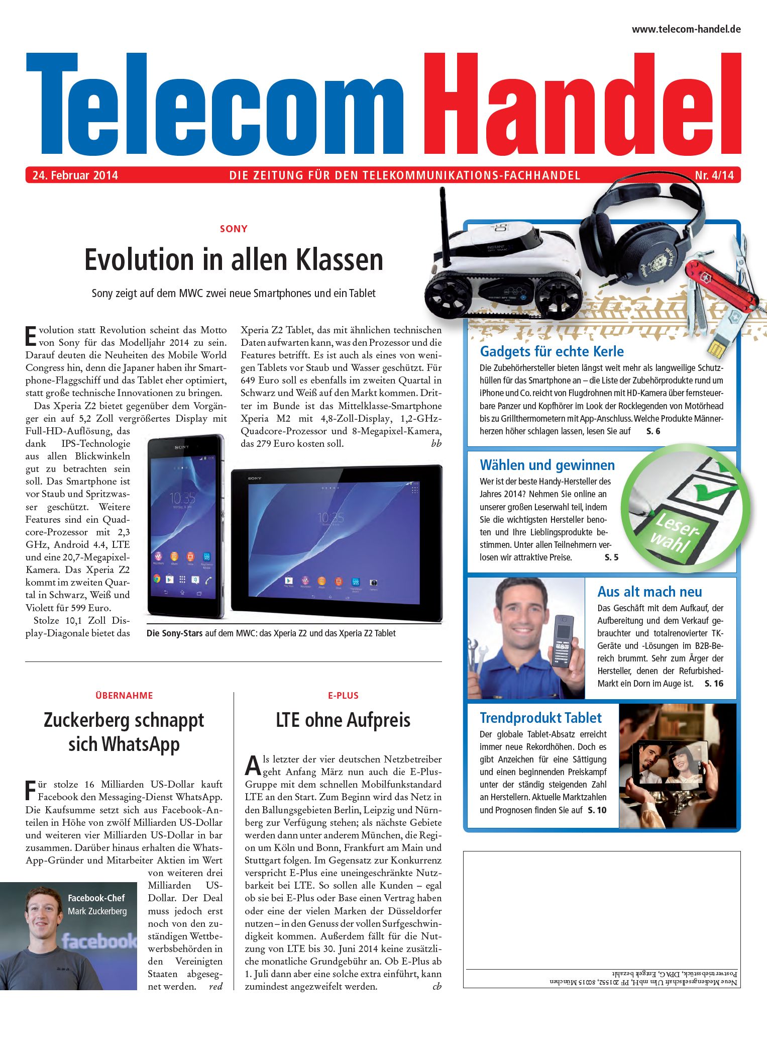 Telecom Handel Ausgabe 04/2014