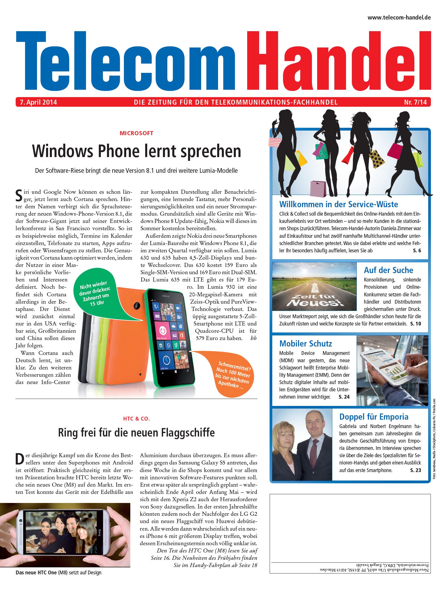 Telecom Handel Ausgabe 07/2014