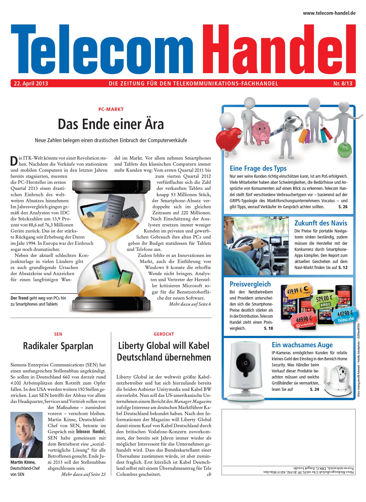 Telecom Handel Ausgabe 08/2013