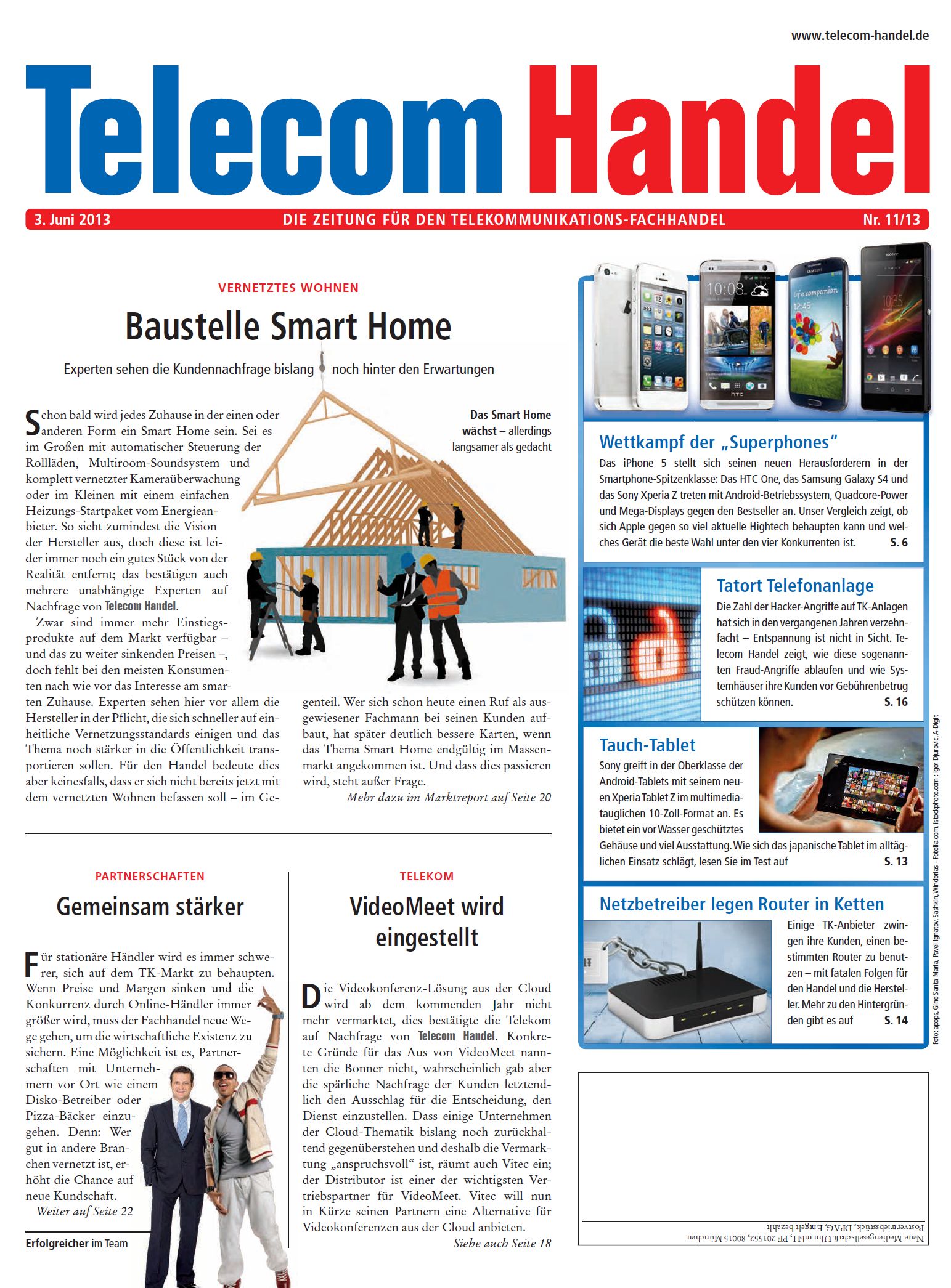 Telecom Handel Ausgabe 11/2013