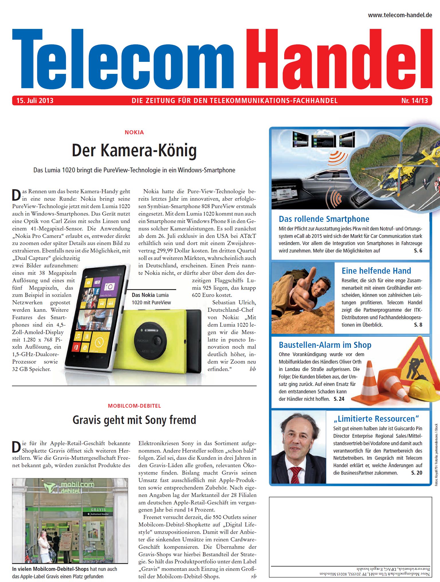 Telecom Handel Ausgabe 14/2013