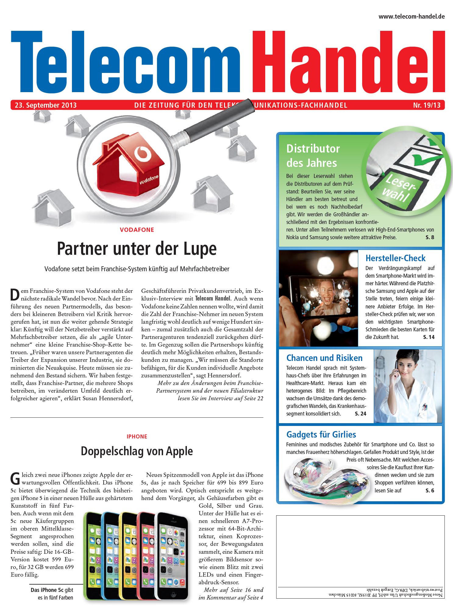 Telecom Handel Ausgabe 19/2013