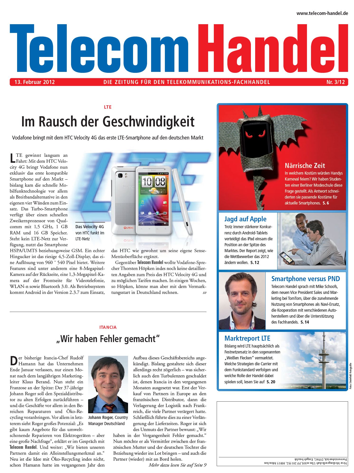 Telecom Handel Ausgabe 03/2012