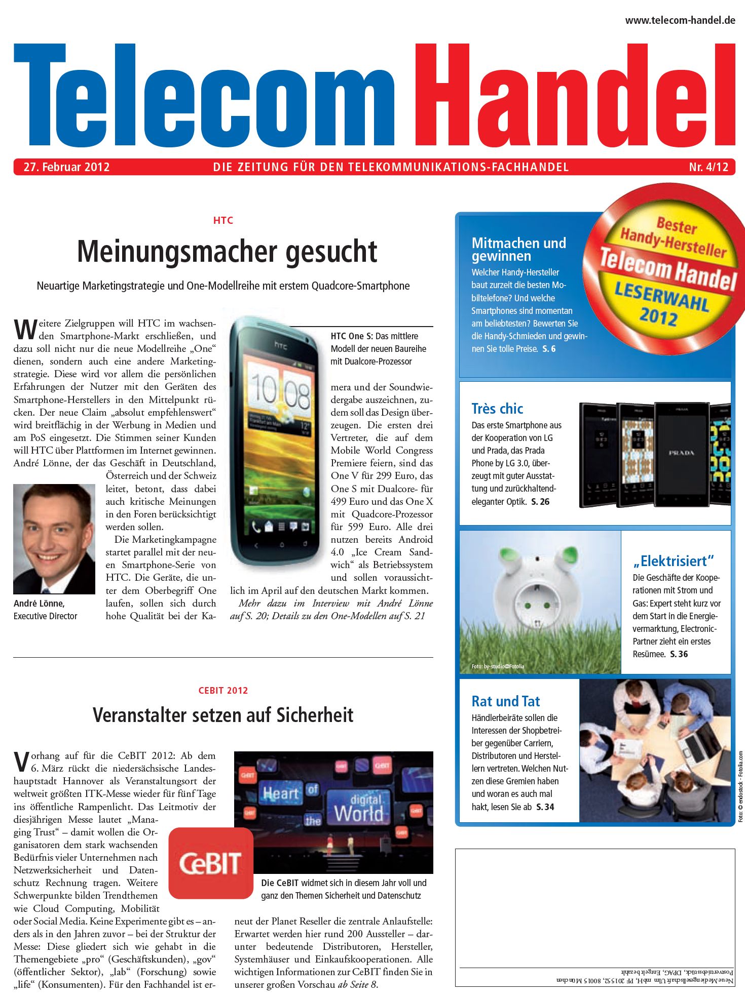 Telecom Handel Ausgabe 04/2012