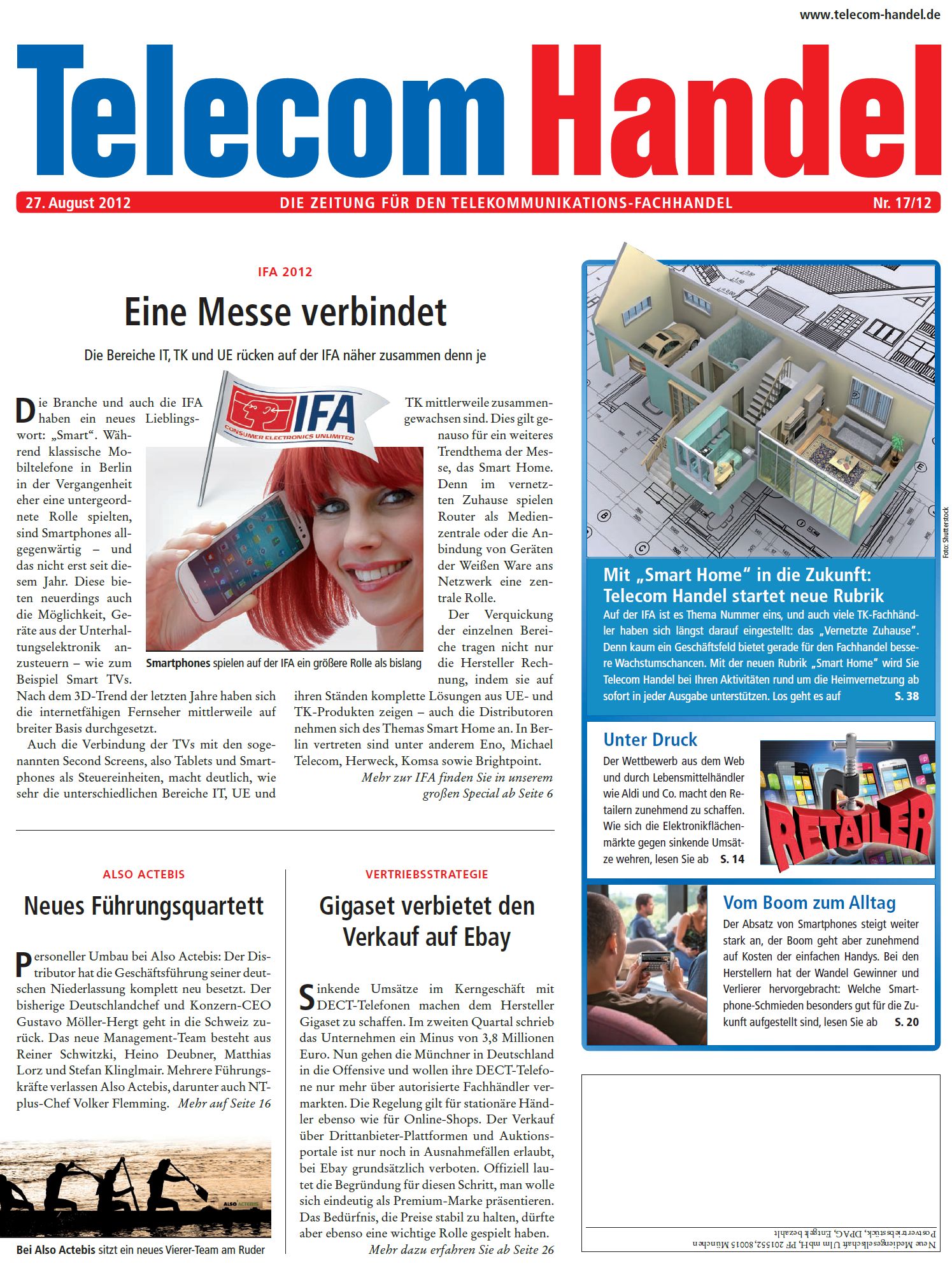 Telekom Handel Ausgabe 17/2012