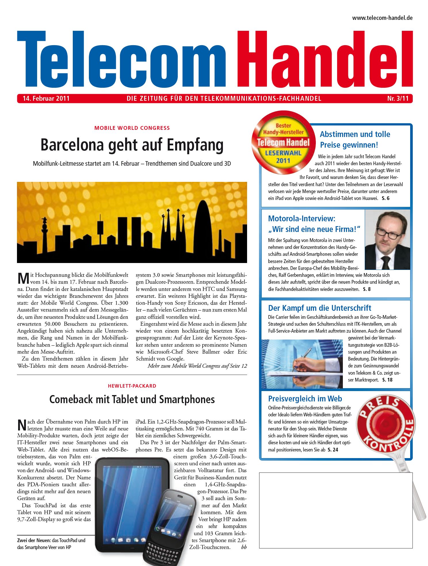 Telecom Handel Ausgabe 03/2011
