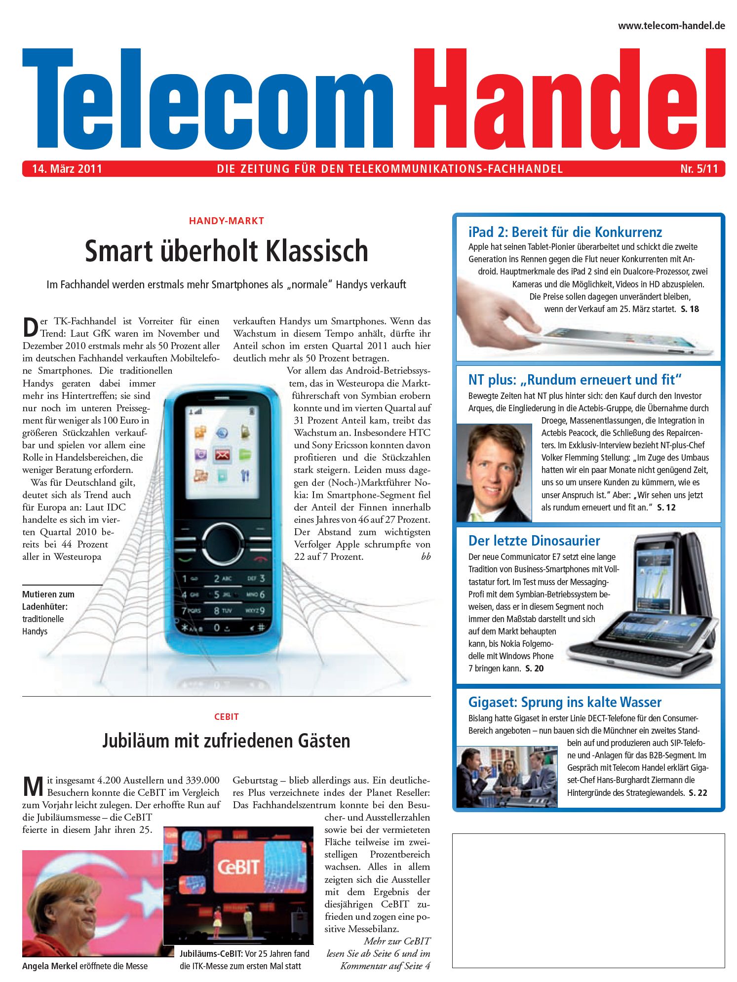 Telecom Handel Ausgabe 05/2011