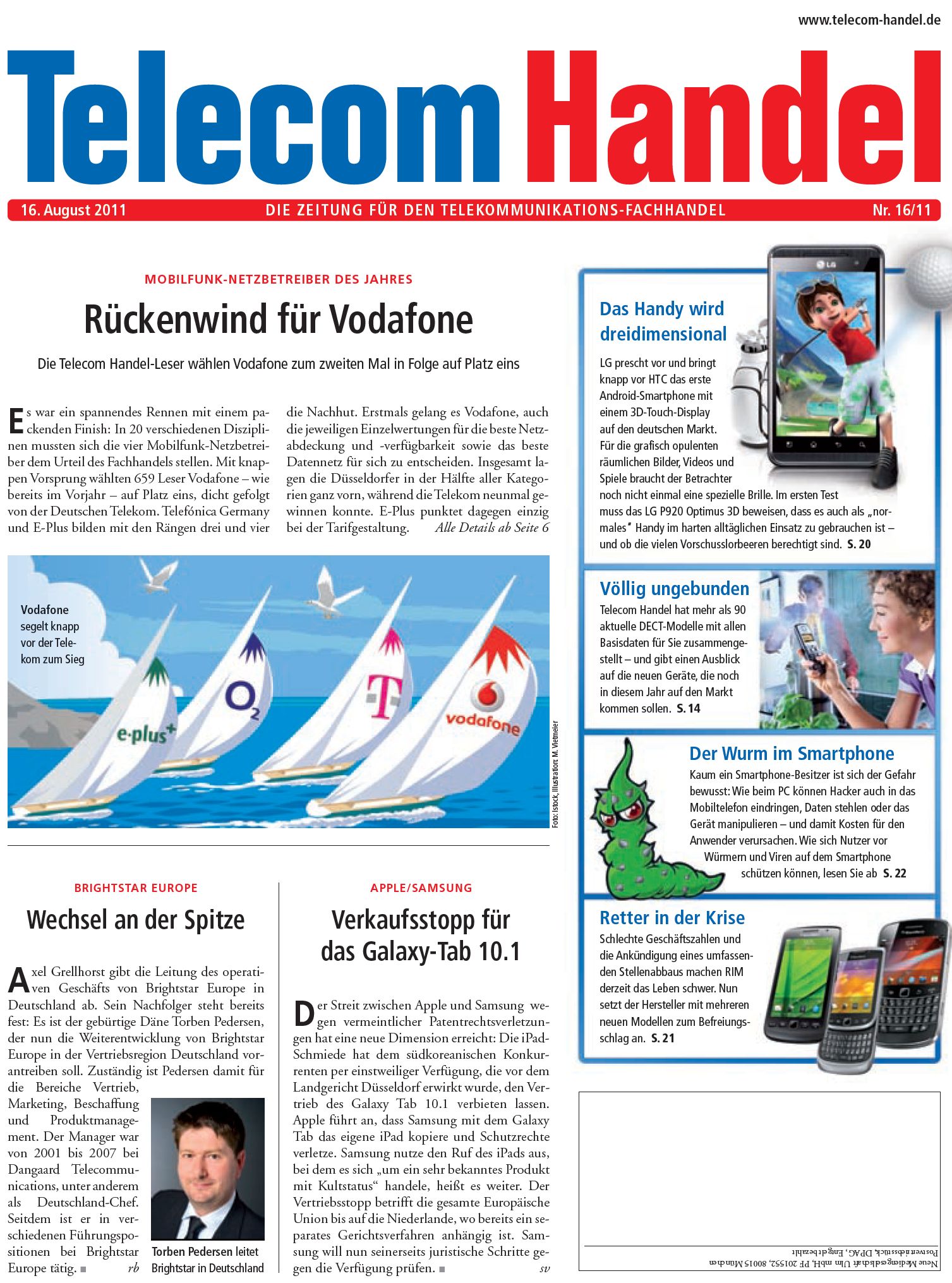 Telecom Handel Ausgabe 16/2011