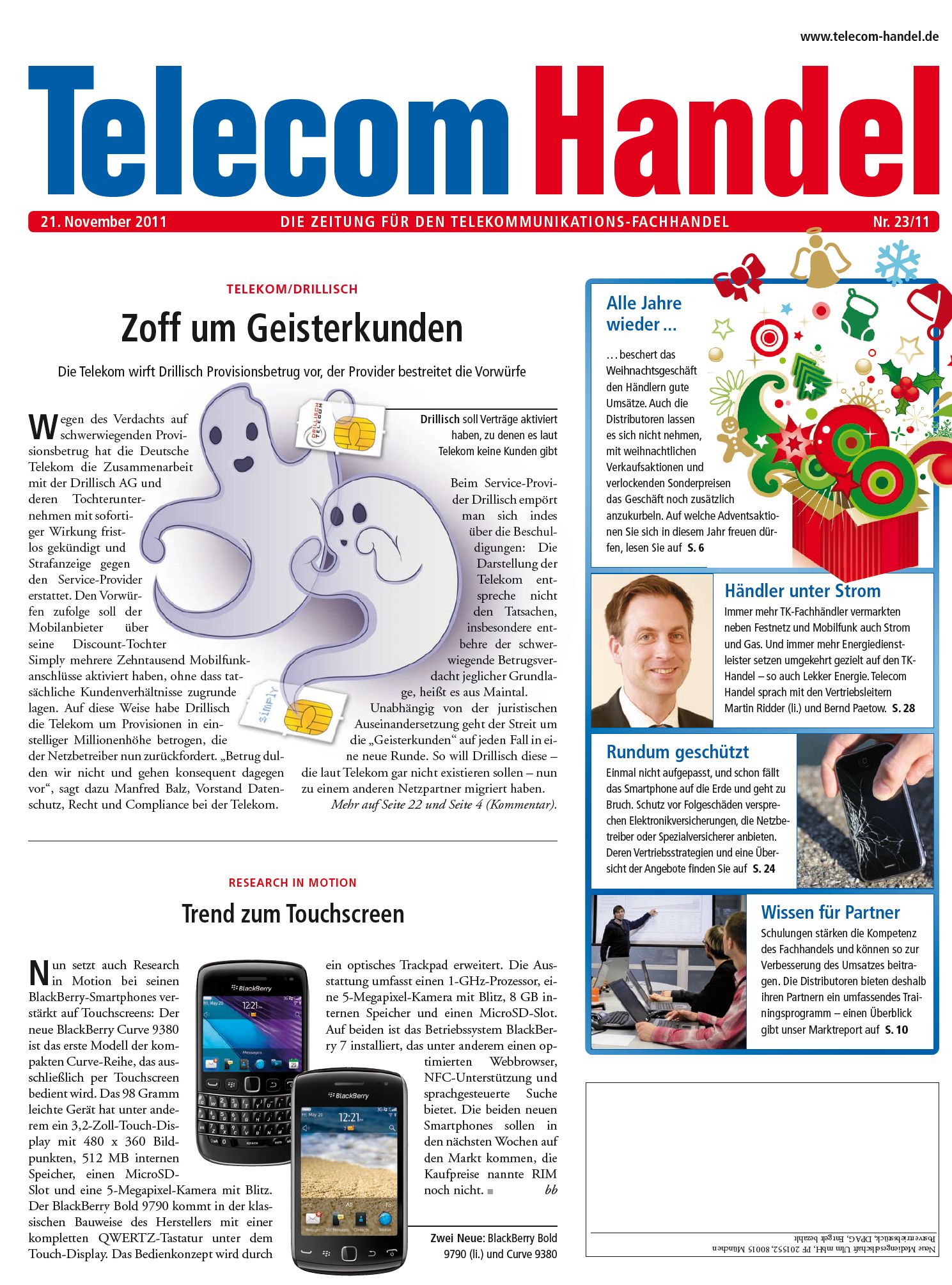 Telecom Handel Ausgabe 23/2011