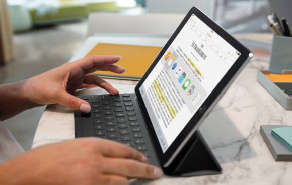 iPadPro mit Tastatur 