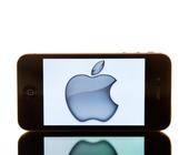 Handy mit Apple-Logo