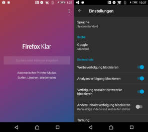 Firefox Klar