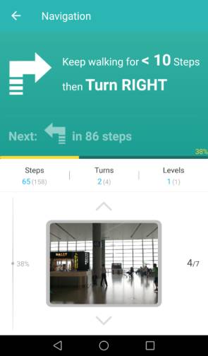 Indoor-Navi Microsoft Path Guide